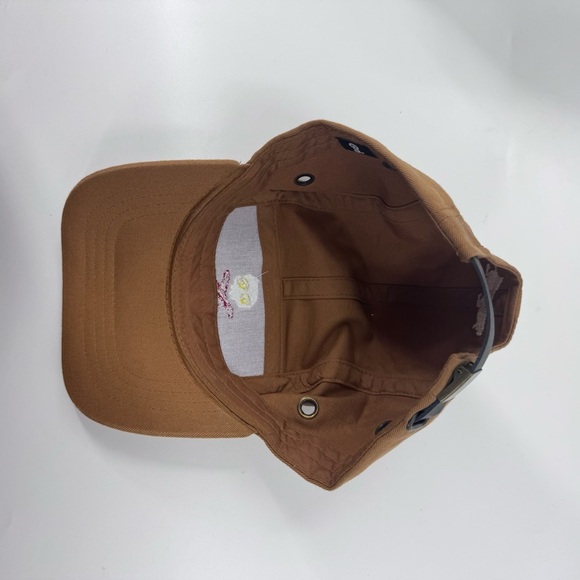 The Park - Unisex Brown Cap with Skull Embroidery - Picture 5 of 7
